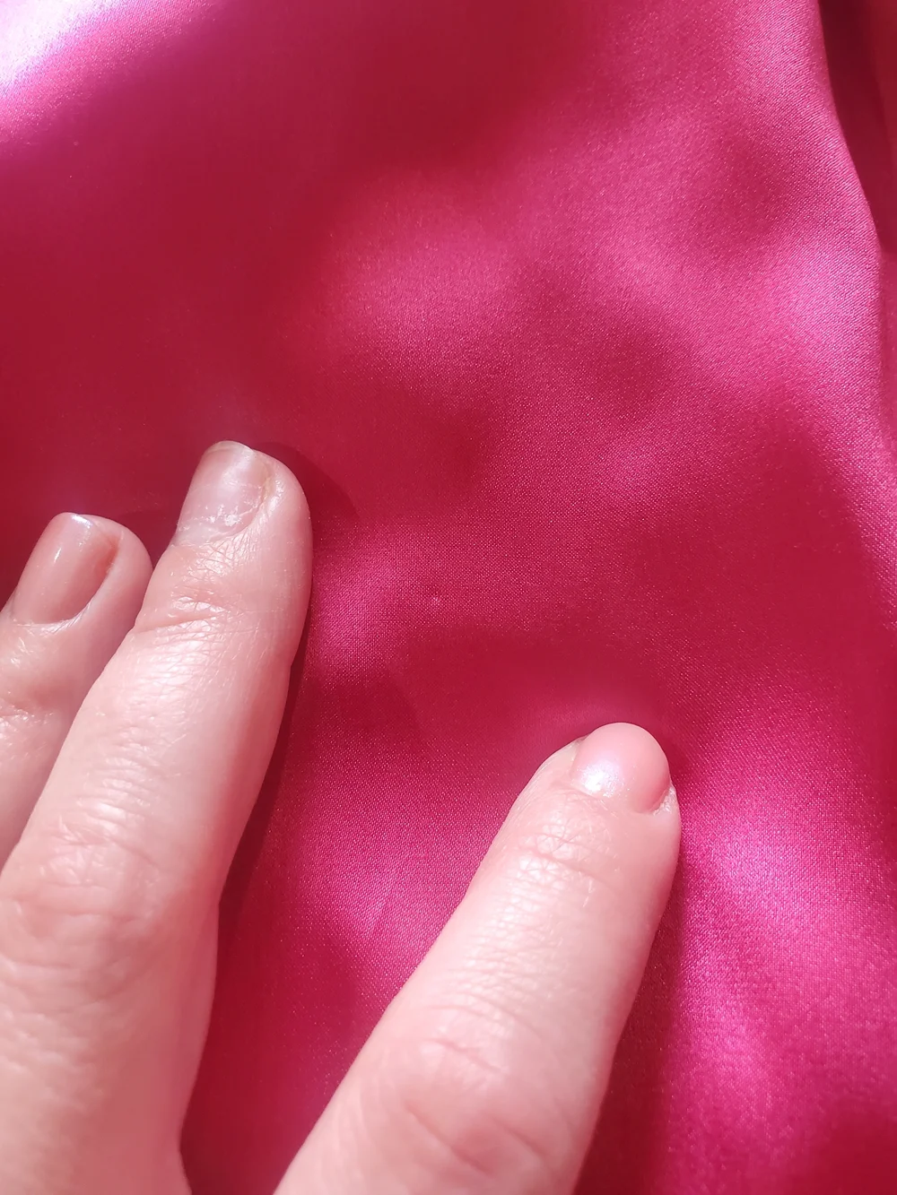 Vintage Silk Robe Set XL Valerie Stevens Pink 90s Boudoir Lingerie Lounge - Picture 15 of 16